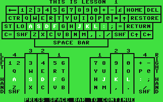 Commercial Typewriting - Touch Typing Tutor